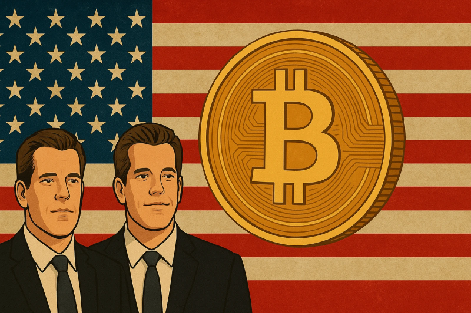 Winklevoss Twins Donate 188 BTC to Support Trump’s Crypto Agenda
