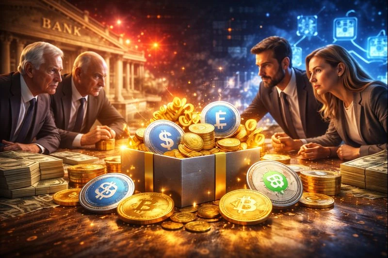 Banks vs Crypto: Stablecoin Rewards Emerge as a New Regulatory Battleground