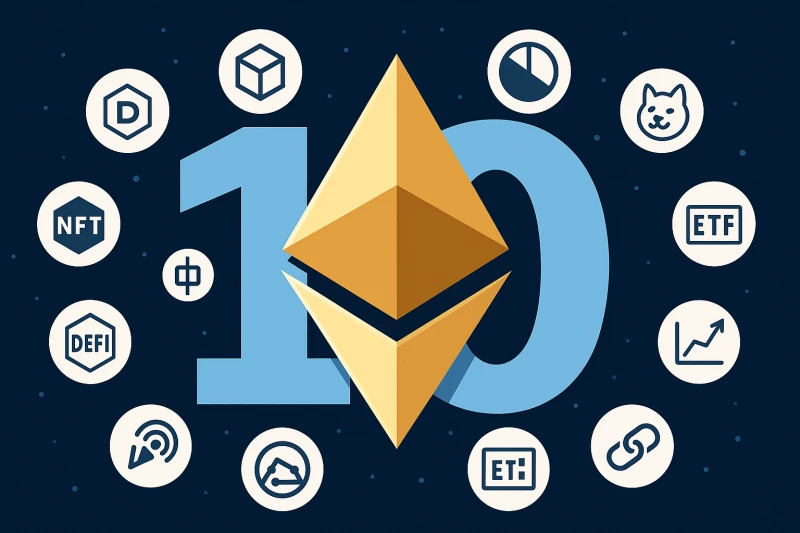 10 Ways Ethereum Transformed Crypto Over the Last Decade