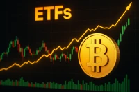 Spot Bitcoin ETFs Exceed $50B as Institutional Inflows Accelerate
