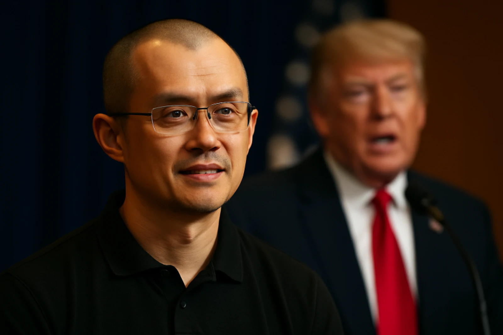 CZ Seeks Trump Pardon, Applauds His “Business Strategy”