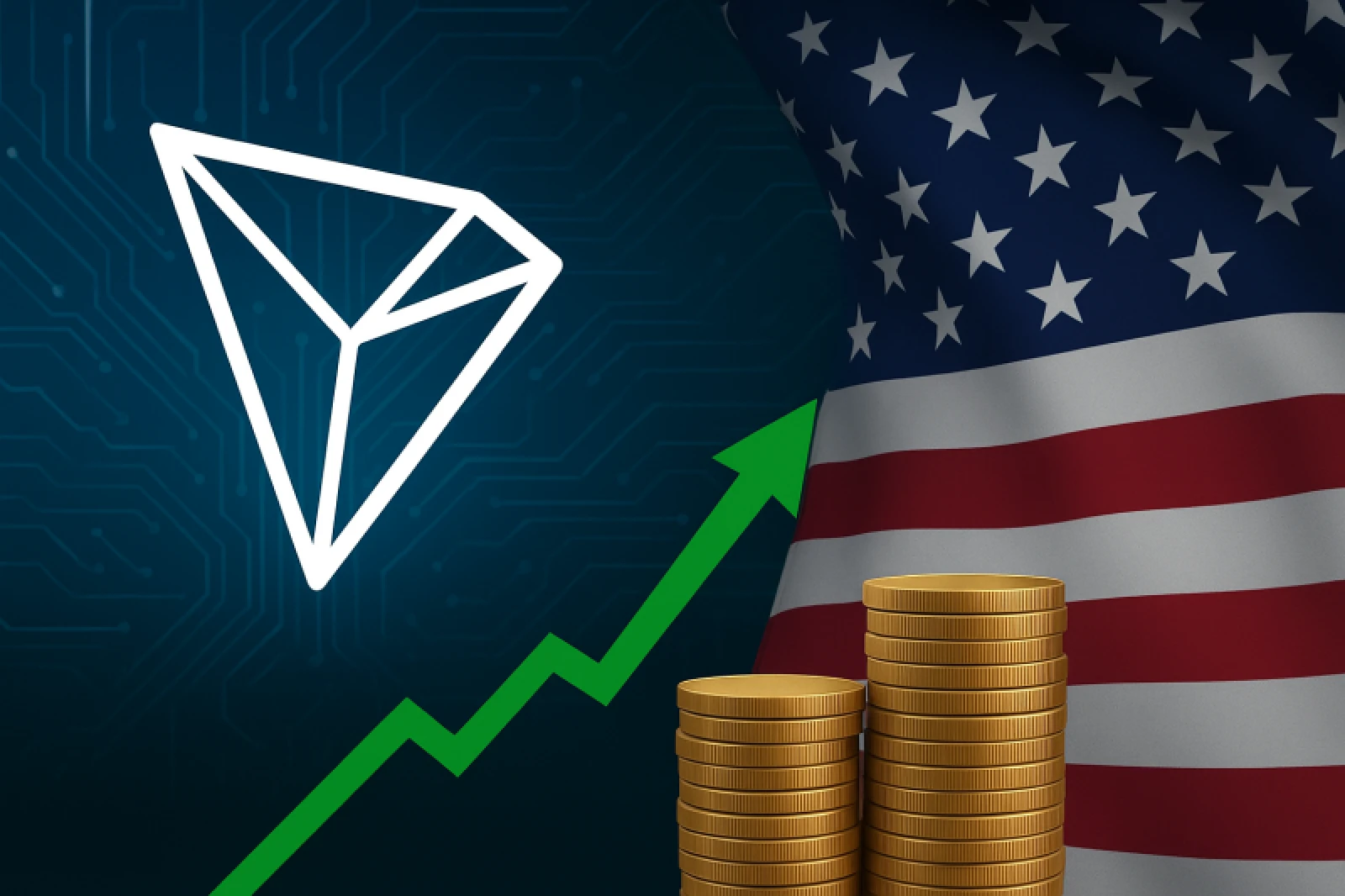 TRON Overtakes BNB and Solana as U.S. Records GDP Data On-Chain