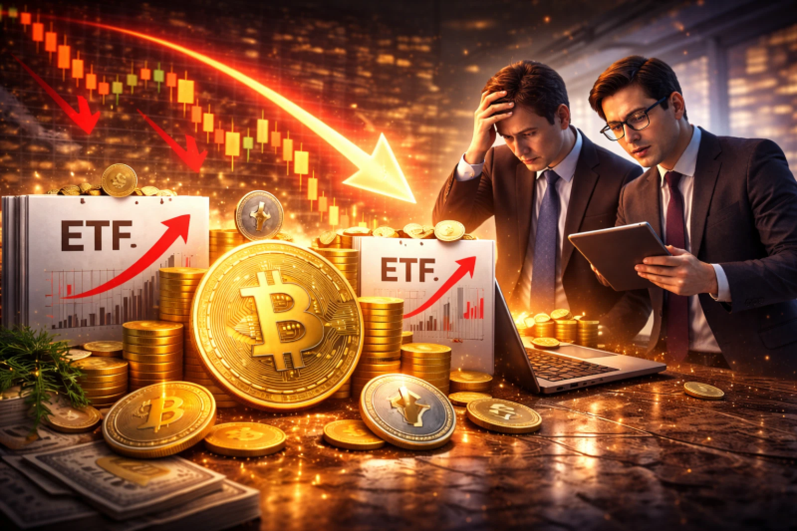 US Spot Crypto ETFs See $240M Outflow as Bitcoin Funds Lead Redemptions