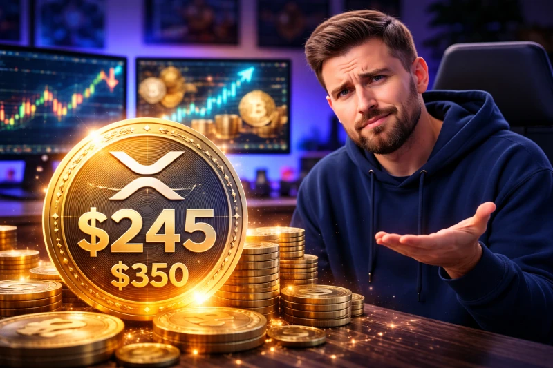 Crypto YouTuber Warns Viral $245 XRP Predictions Are Unrealistic