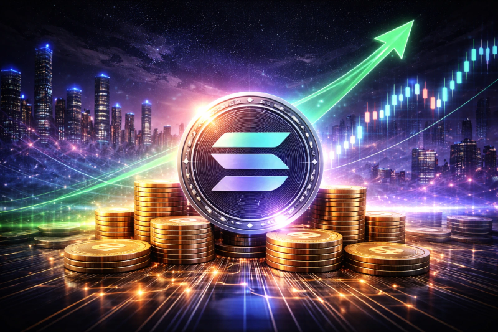 Solana ETF Inflows Hit 2% of Market Cap as Institutional Demand Surges